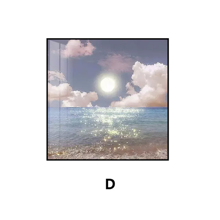 Coastal Ocean View Framed Wall Art