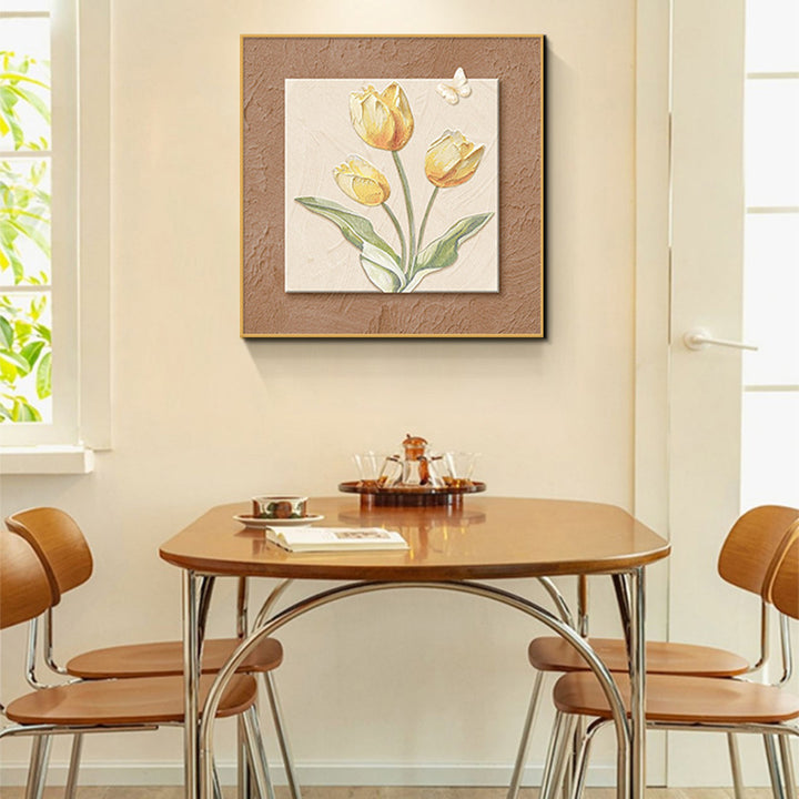 Floral Relief Artwork