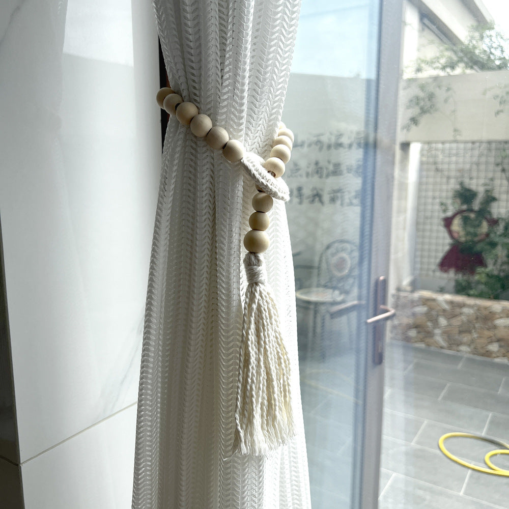 Decorative Beaded Keychain Holder
