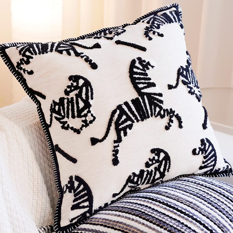 Abstract Swirl Decorative Pillow