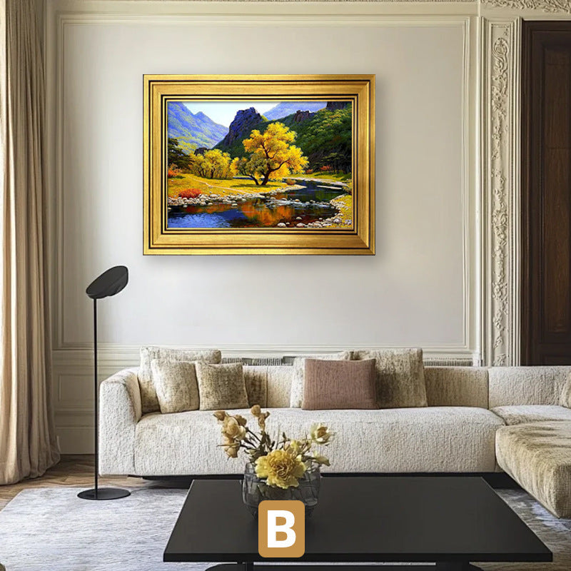 Decorative Framed Nature Landscape Artwork