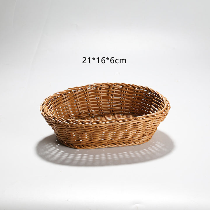 Decorative Braided Fruit Bowl