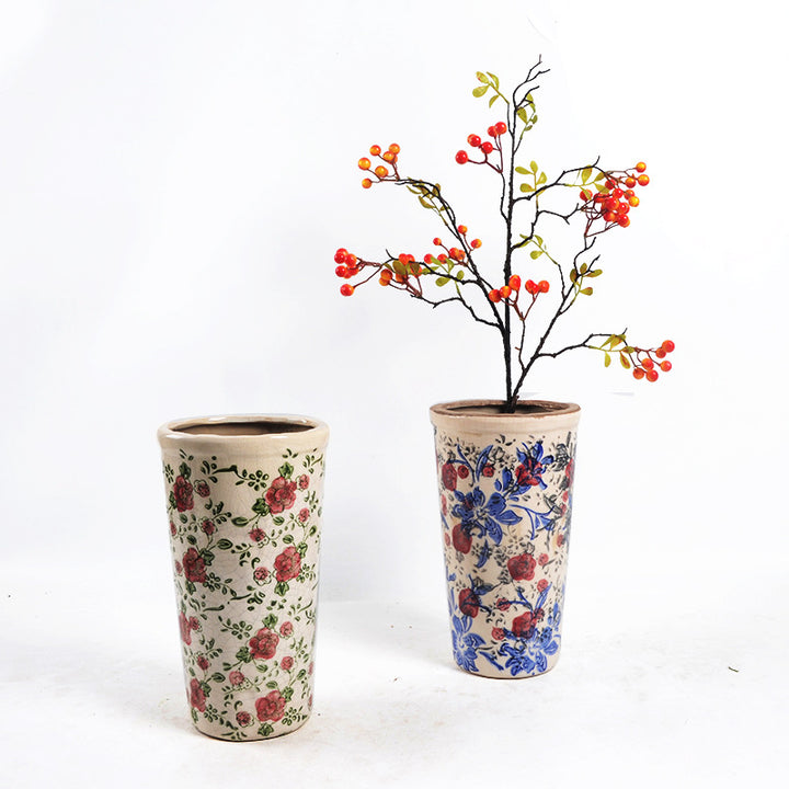 Decorative plant container