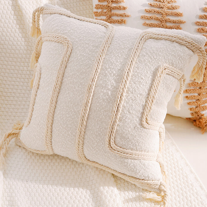 Decorative Sheep-Themed Lumbar Pillow