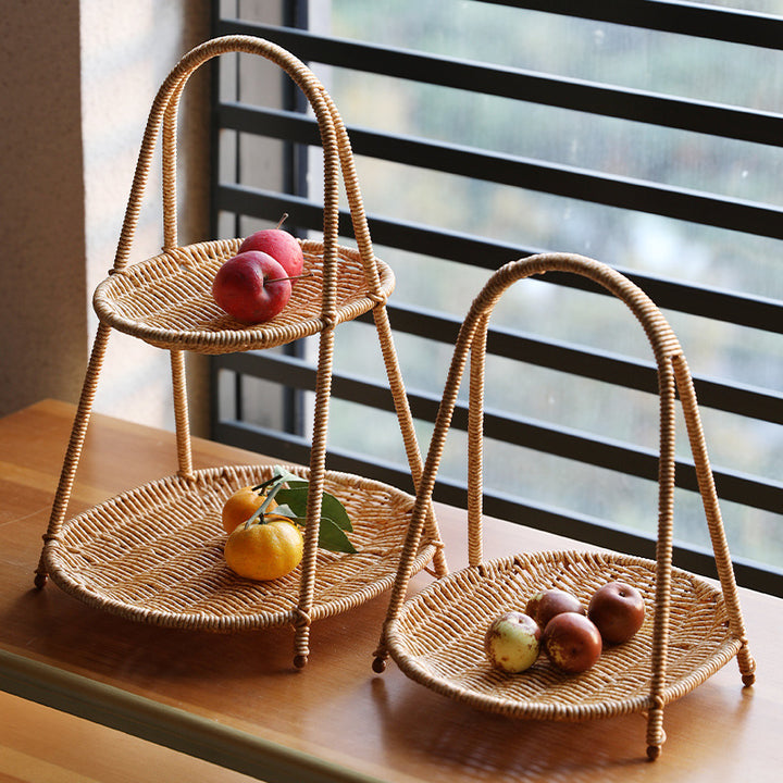 Elegant Handmade Willow Basket