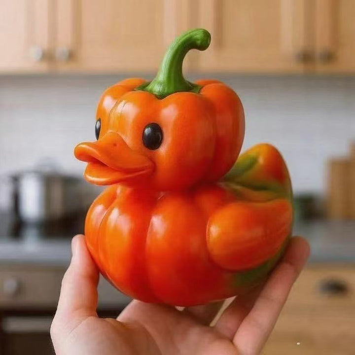 Funny Decor Rubber Duck with Sprinkles