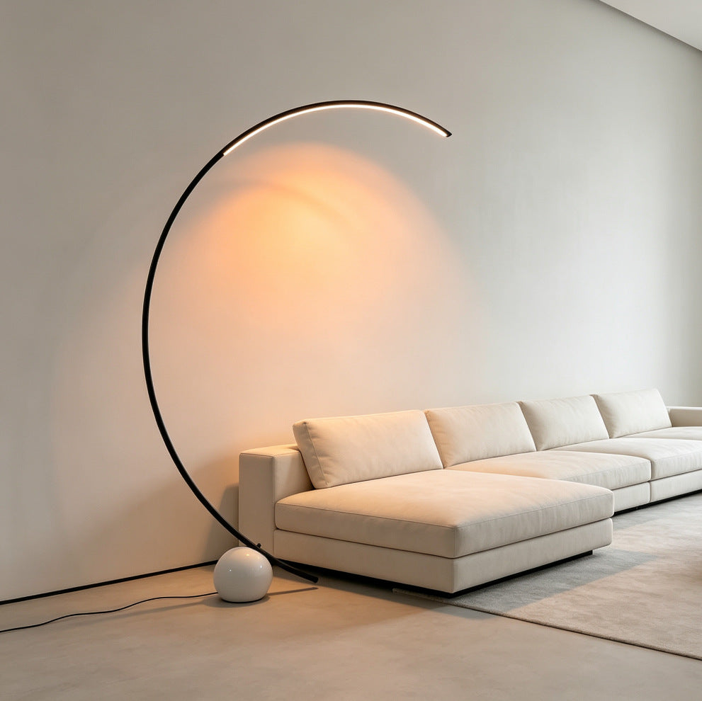 Curved Bow Floor Lamp