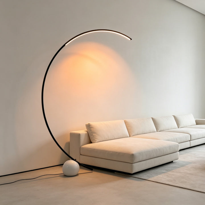 Curved Bow Floor Lamp