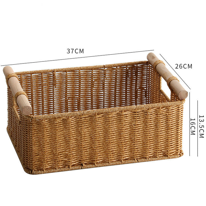 Handcrafted Utility Storage Basket