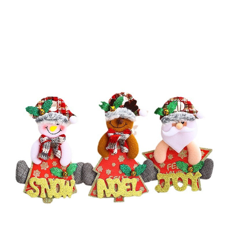 Decorative Christmas figure in snowman design