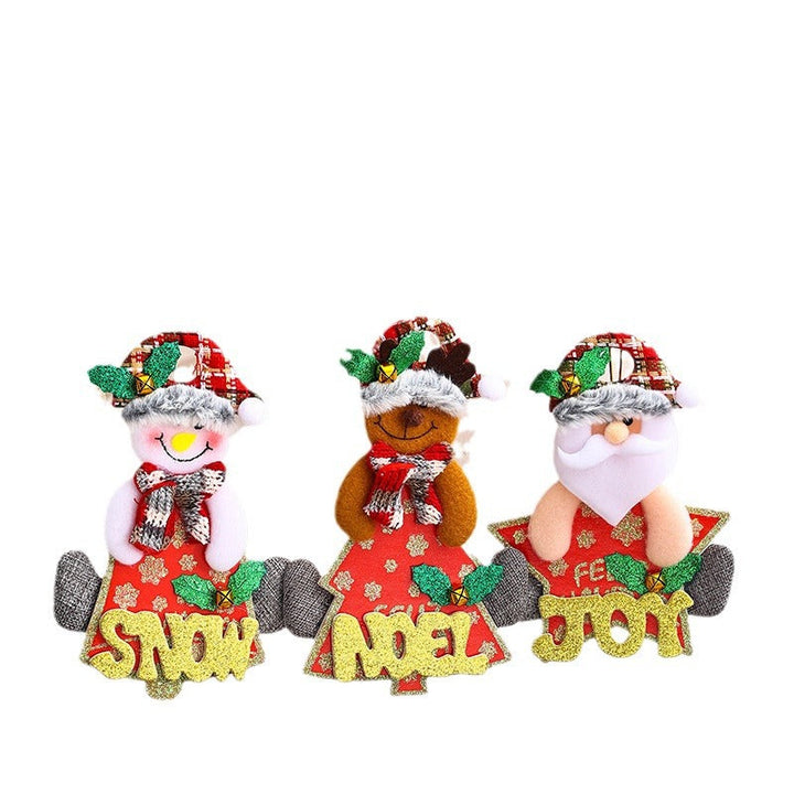 Decorative Christmas figure in snowman design
