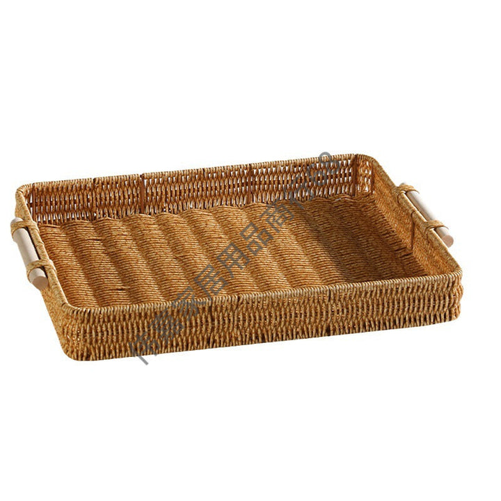 Handwoven Decorative Serving Tray
