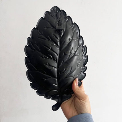 Decorative Leaf Candle Holder Wall Art