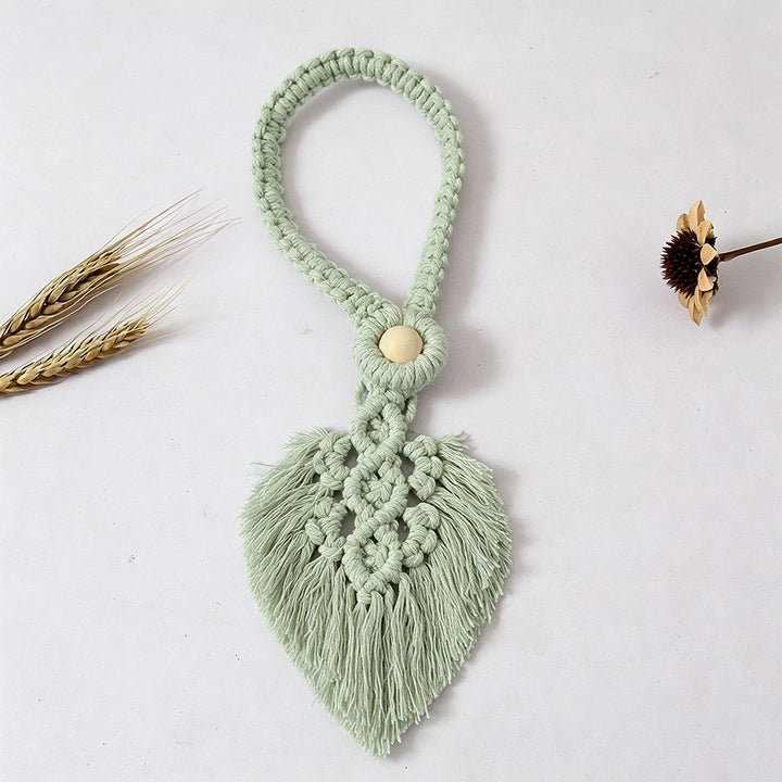 Macrame Curtain Tieback Holder