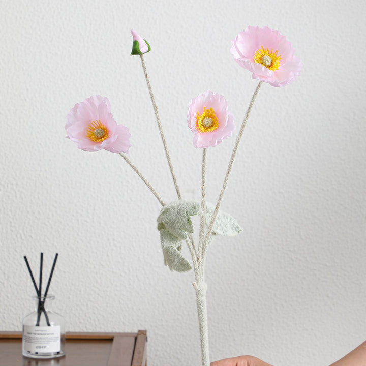 Decorative Art Poppy Bouquet
