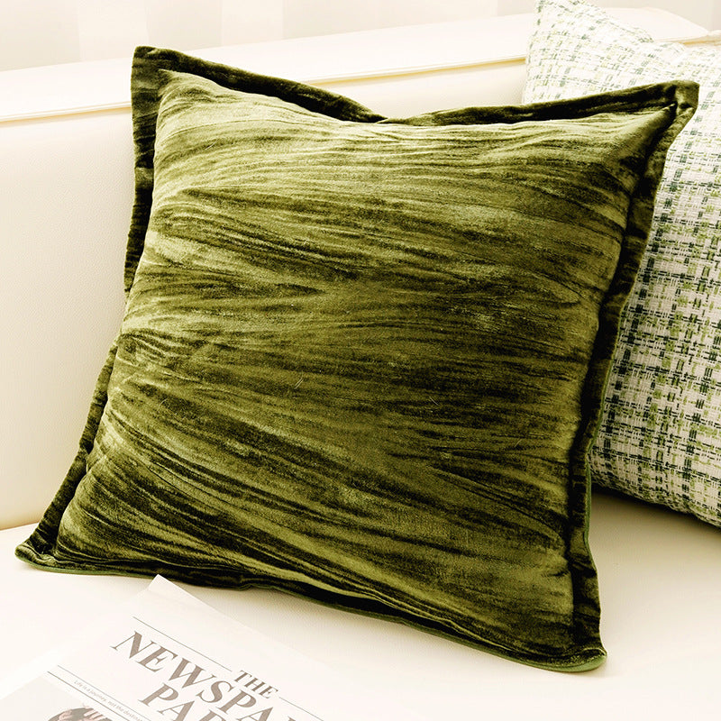 Botanical Patterned Soft Decorative Pillow