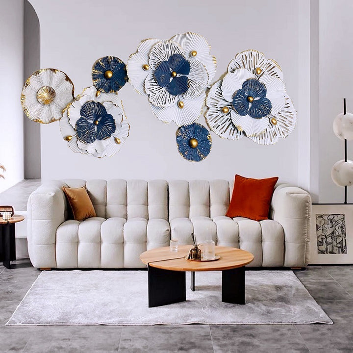 Artistic Flower Wall Sculpture