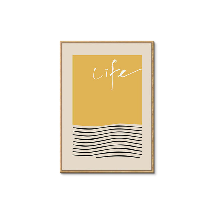 Abstract Line Art Framed Print