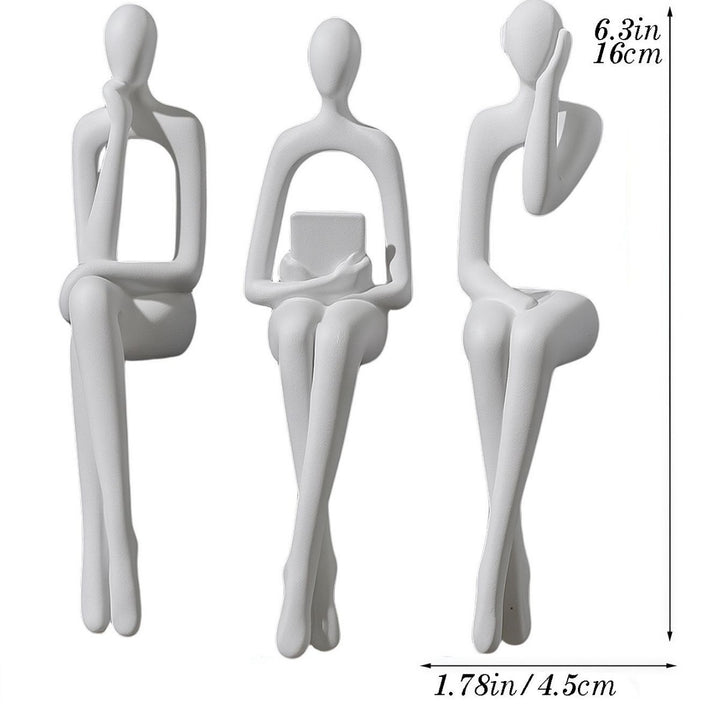 Abstract Human Figure Phone Holder