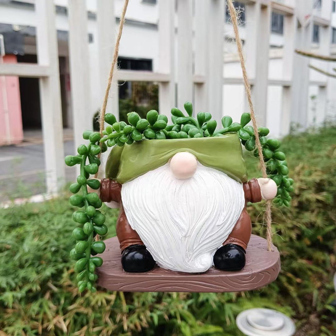 Playful Gnome Planter