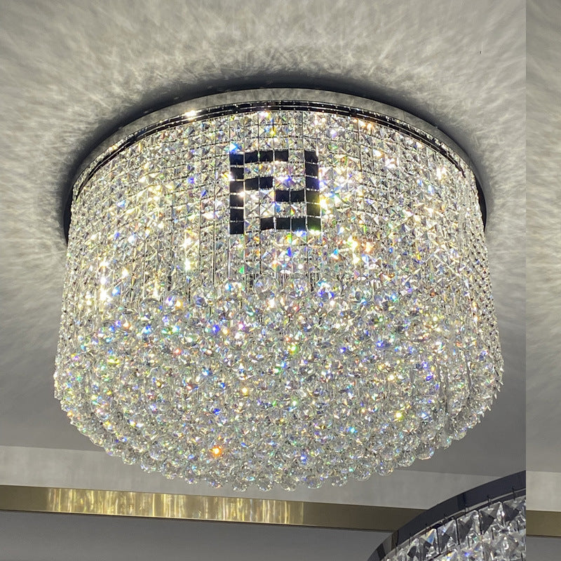Crystal Cascade Ceiling Light