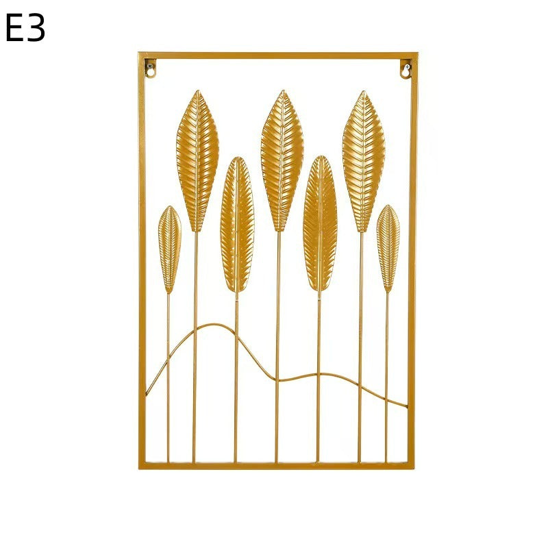 Floral Metal Wall Artwork