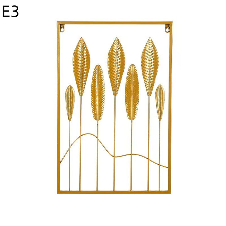 Floral Metal Wall Artwork