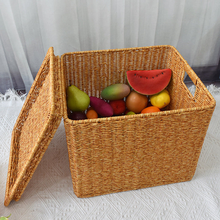 Stylish Woven Storage Chest