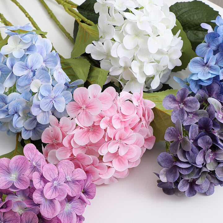 Artificial Hydrangea Branch