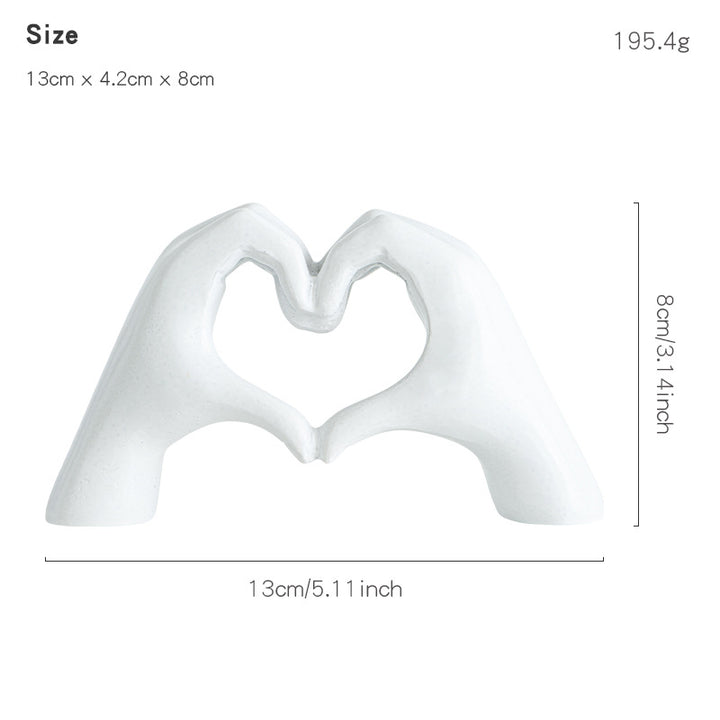 Decorative Heart Shape Sculpture