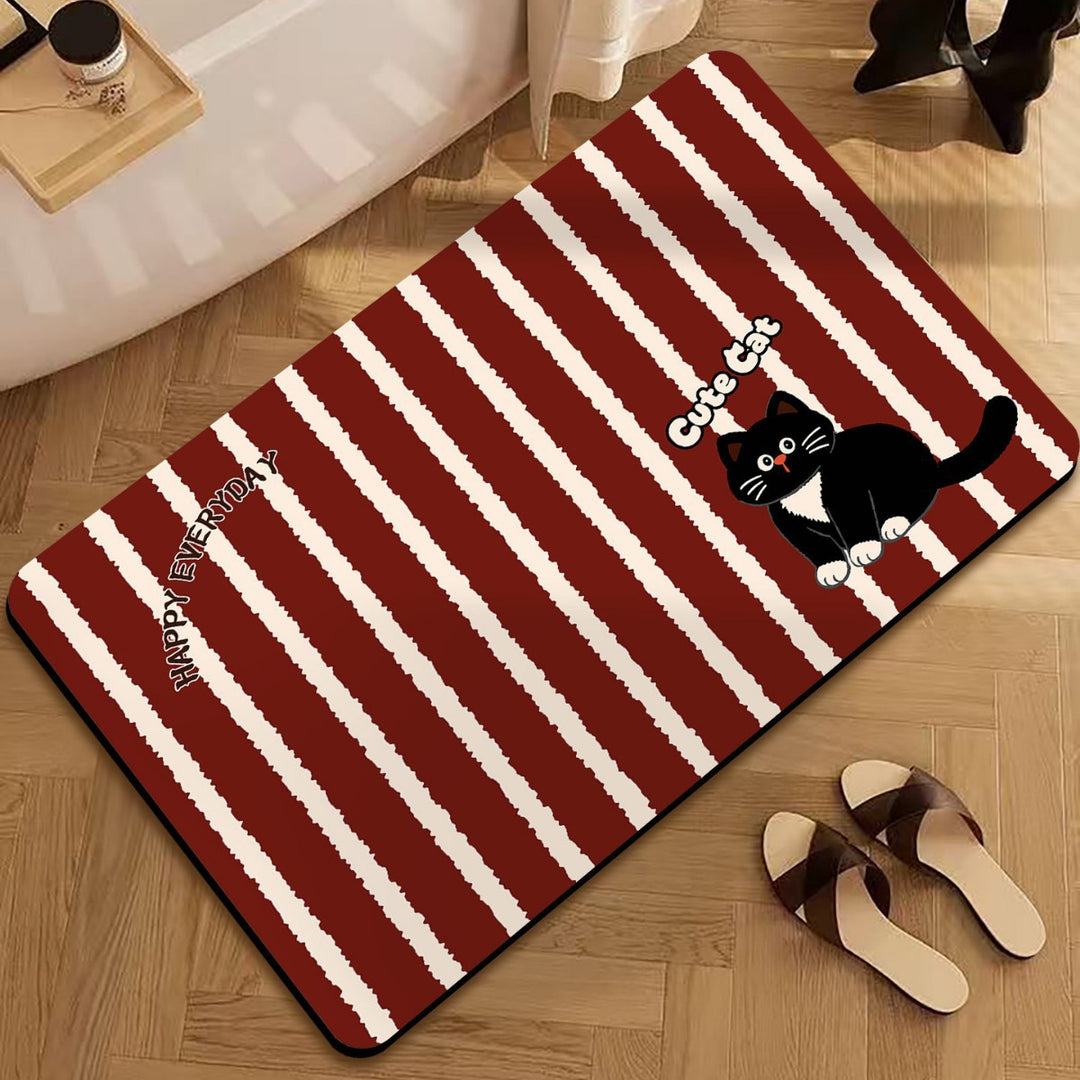 Cartoon-Themed Decorative Door Mat