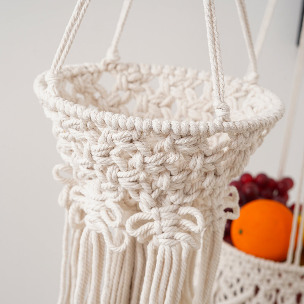 Macramé Hanging Plant Basket