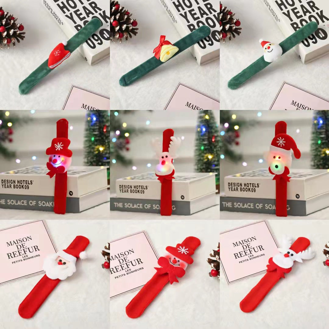 Creative Christmas wristband with snowman design
