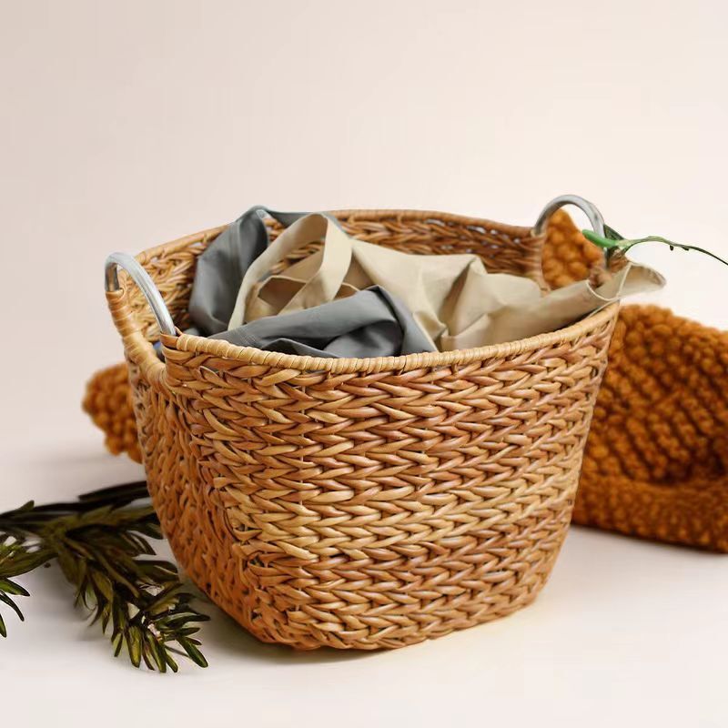 Rustic Woven Laundry Hamper