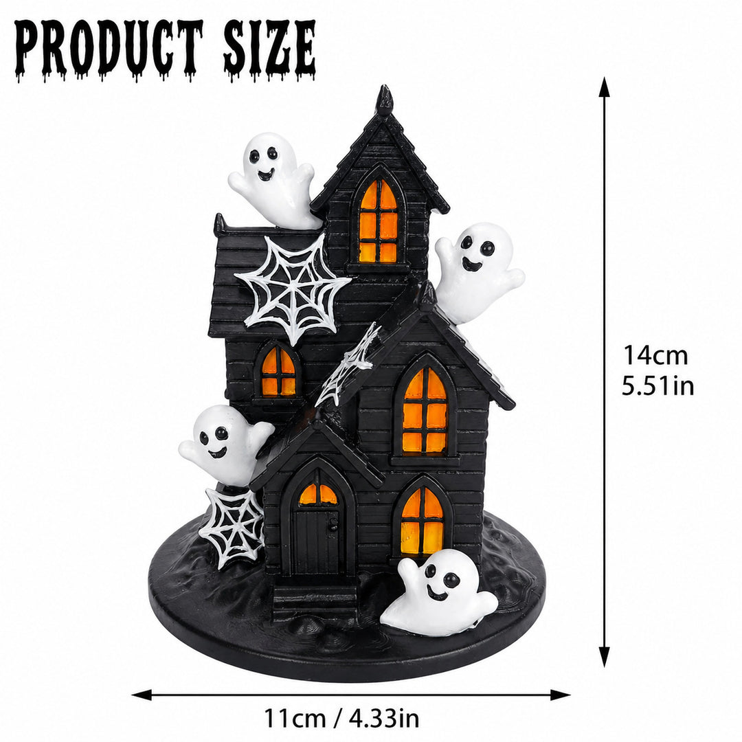 Halloween Deco House with spooky ghosts
