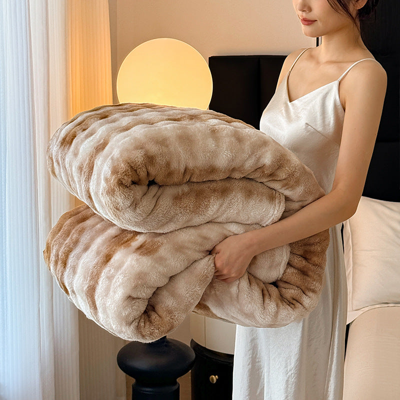Ultra-Soft Fleece Throw Blanket Avarnia