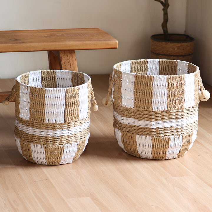 Handcrafted storage basket