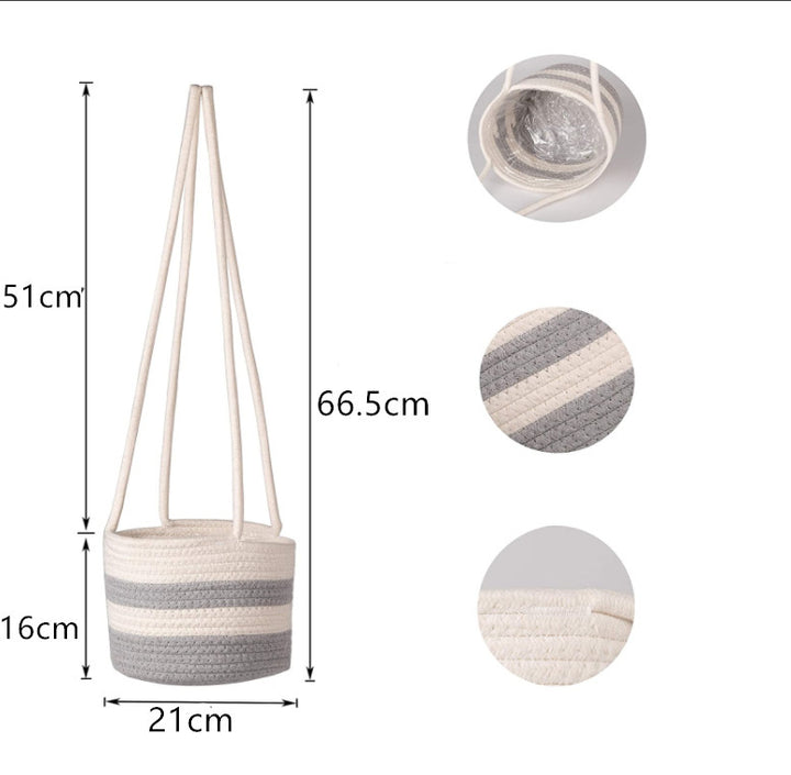 Macramé Plant Swing