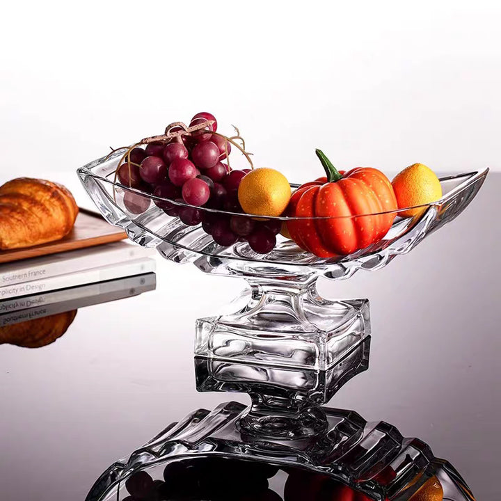 Elegant Decorative Glass Centerpiece