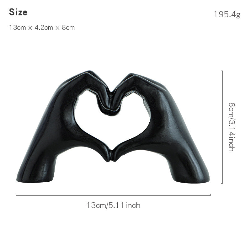 Decorative Heart Shape Sculpture