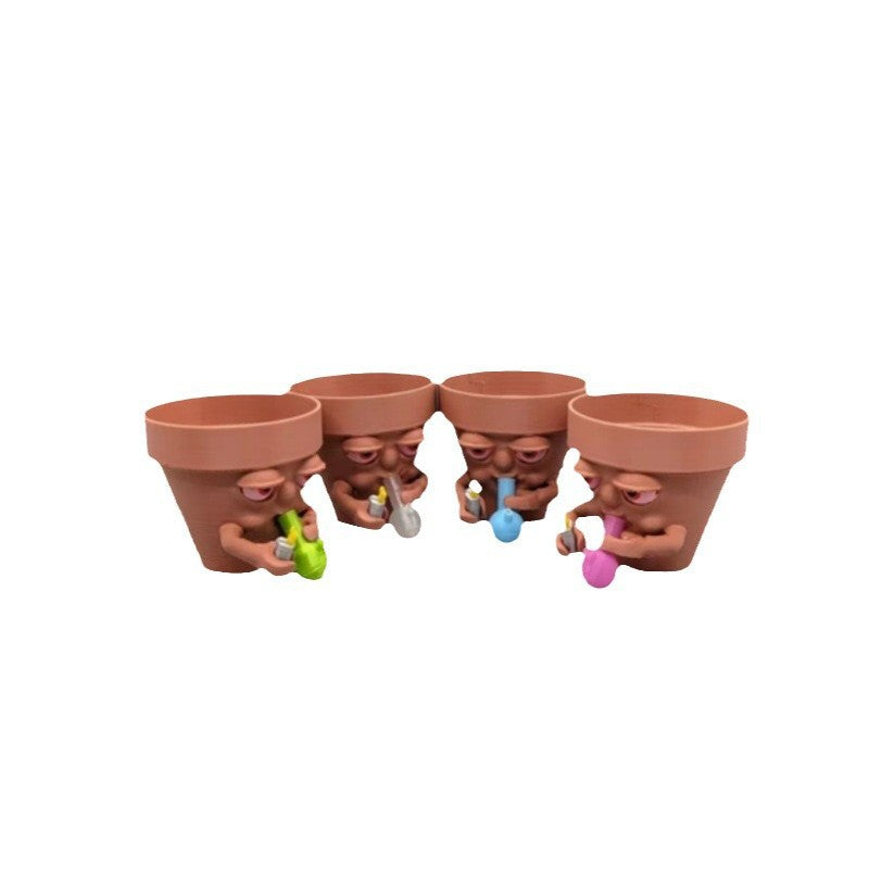 Playful Character Planter