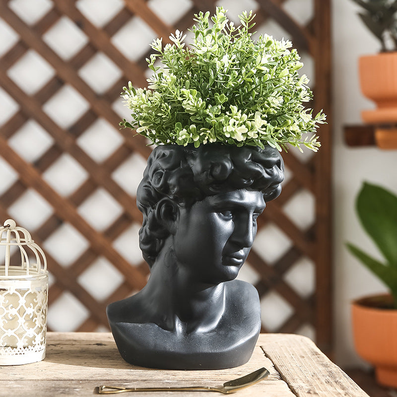 Decorative head vase