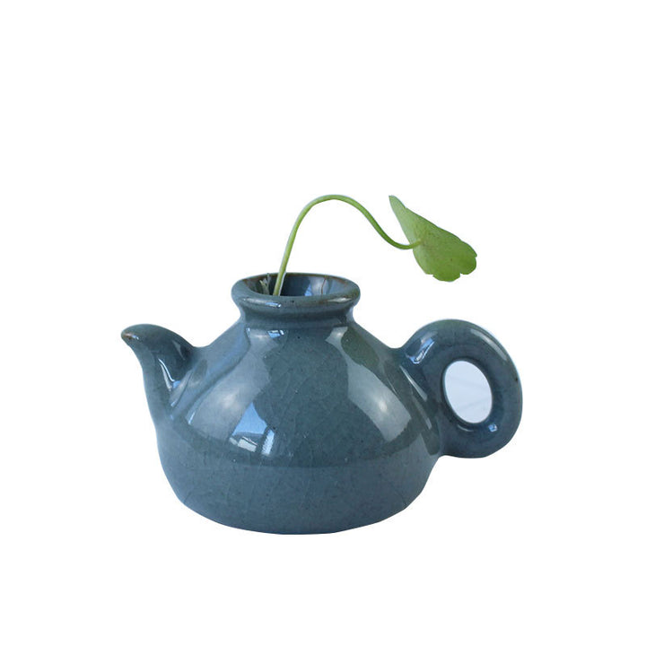 Elegant ceramic vase with artistic design