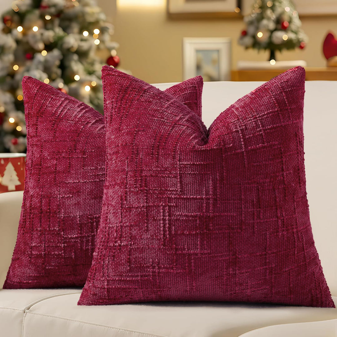 Textured Decorative Throw Pillow