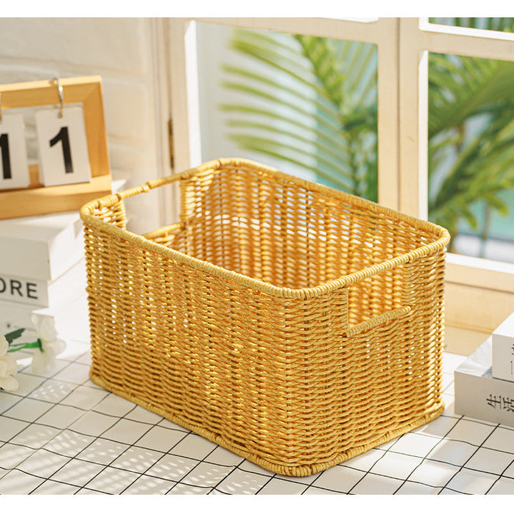 Home Storage Wicker Basket