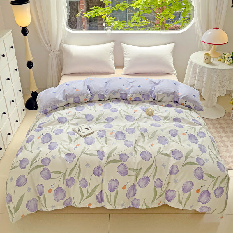Playful Heart Pattern Duvet Cover Set
