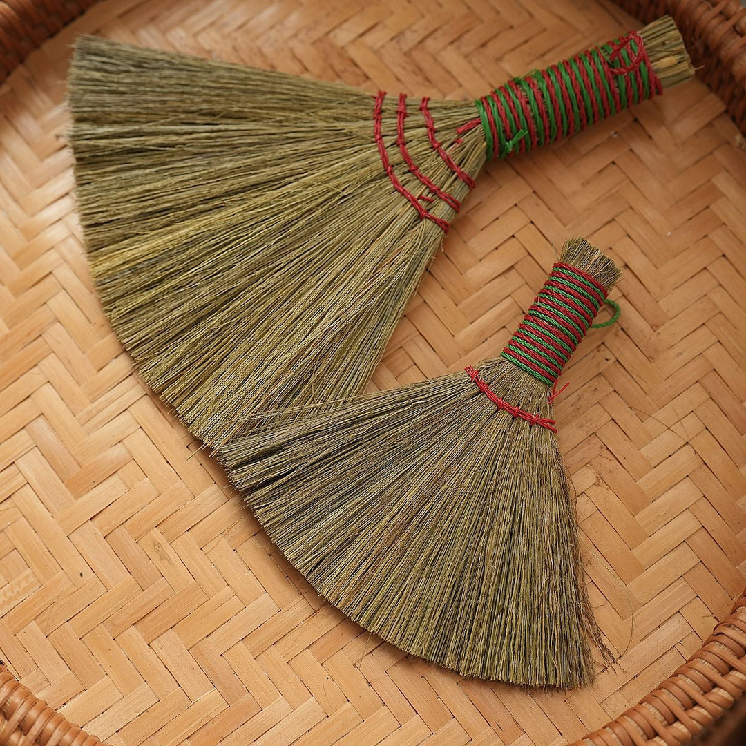 Handwoven broom