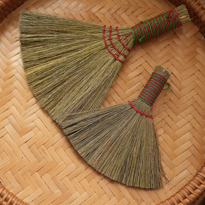 Handwoven broom