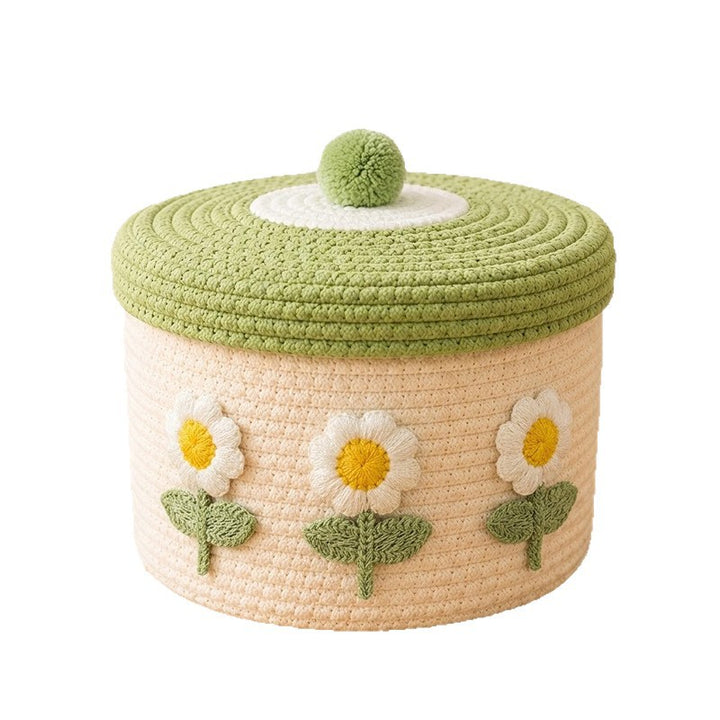 Decorative Knitted Storage Container