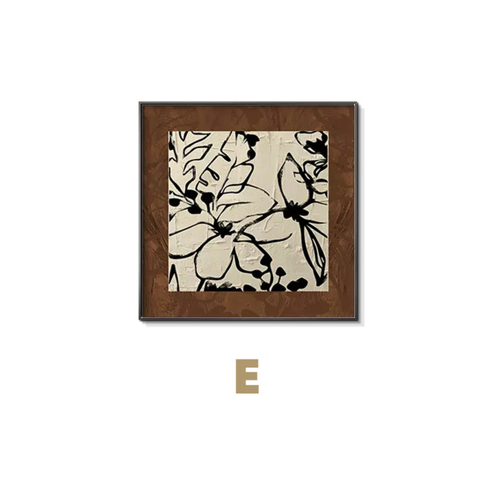 Framed Bird Silhouettes Wall Art